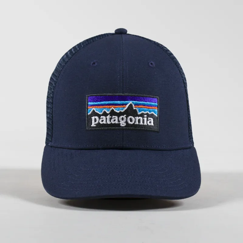 Patagonia P-6 Logo LoPro Trucker Hat New Navy-1