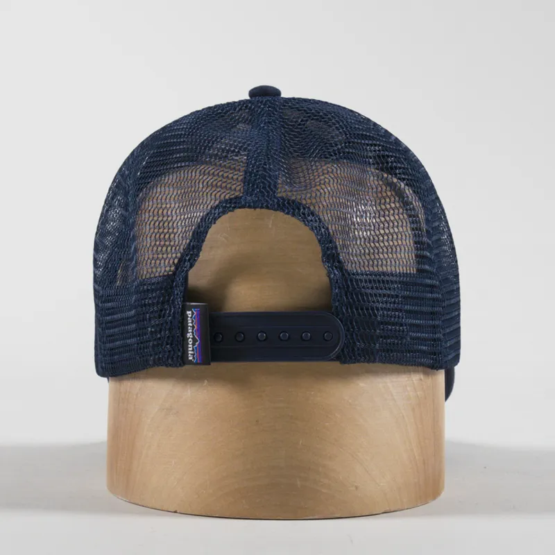 Patagonia P-6 Logo LoPro Trucker Hat New Navy-3