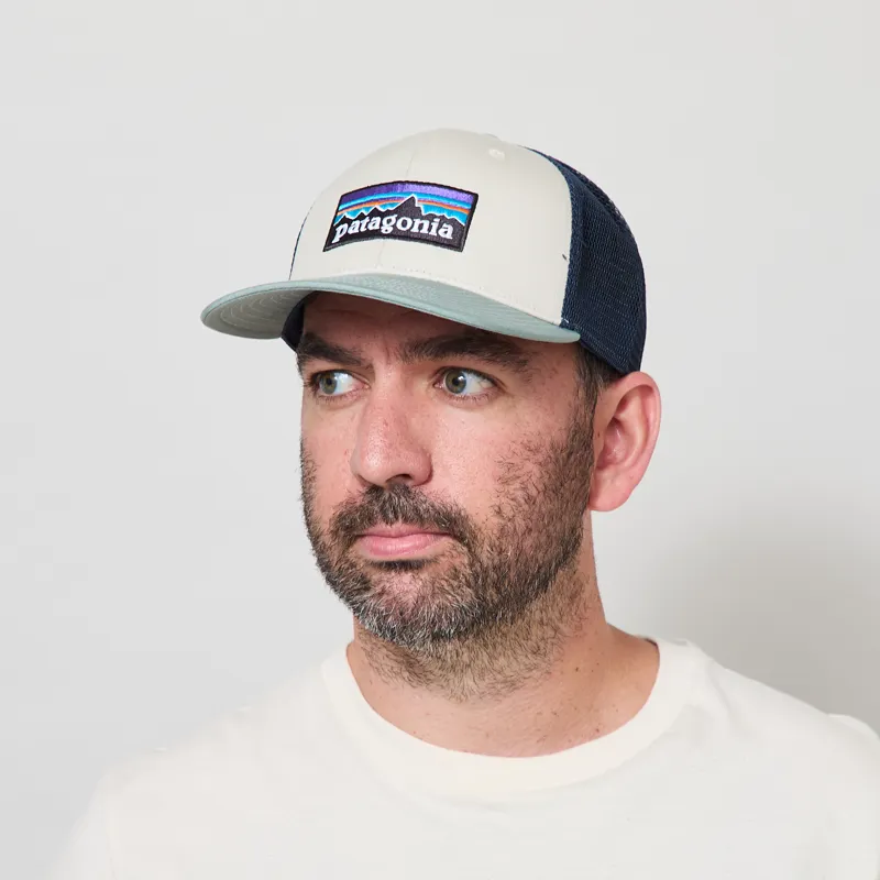 Patagonia P-6 Logo Trucker Hat Pumice