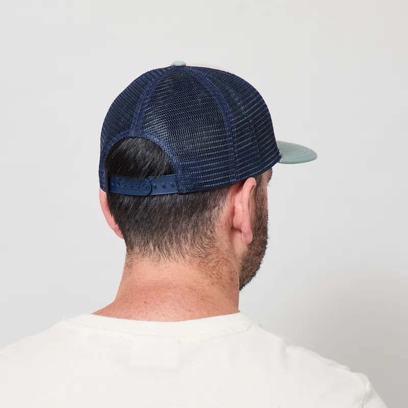 Patagonia P-6 Logo Trucker Hat Pumice-2