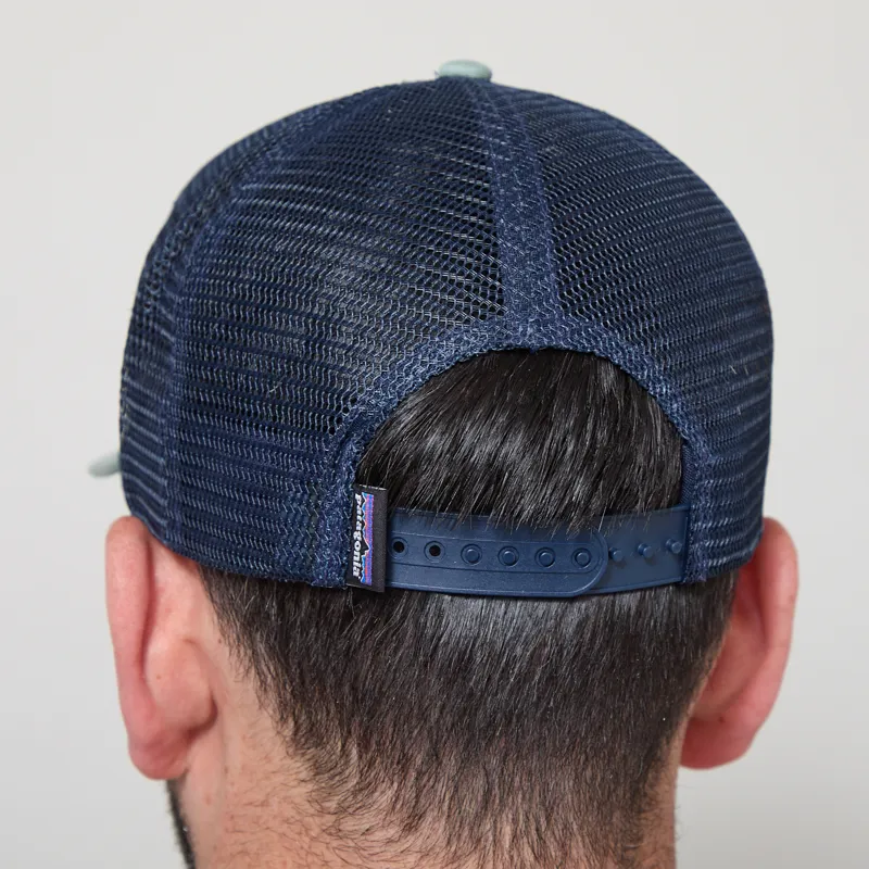 Patagonia P-6 Logo Trucker Hat Pumice-3