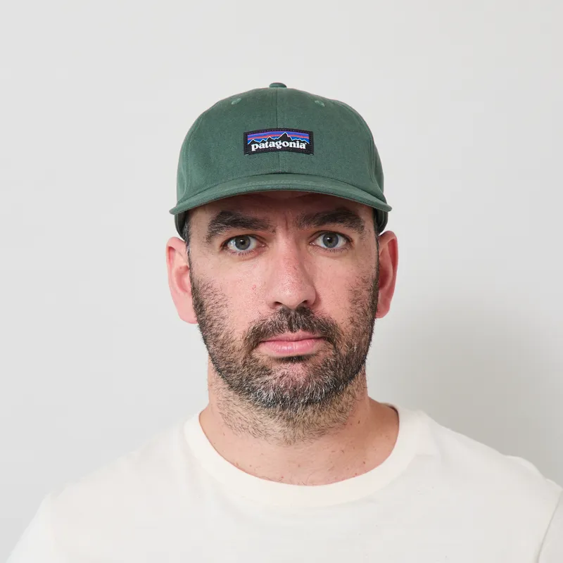 Patagonia P-6 Label Trad Cap Canopy Green-1