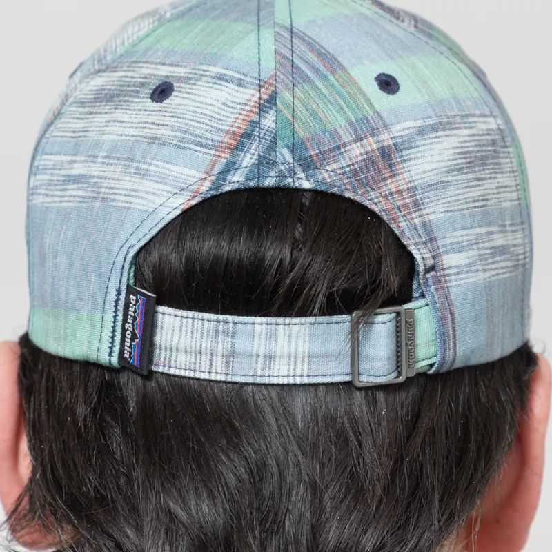 Patagonia P-6 Label Trad Cap Melt Away Still Blue-4