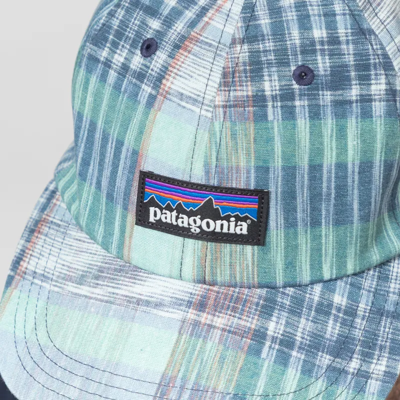 Patagonia P-6 Label Trad Cap Melt Away Still Blue-3