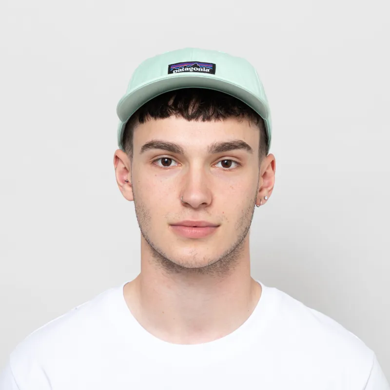 Patagonia P-6 Label Trad Cap Rinsed Green-1