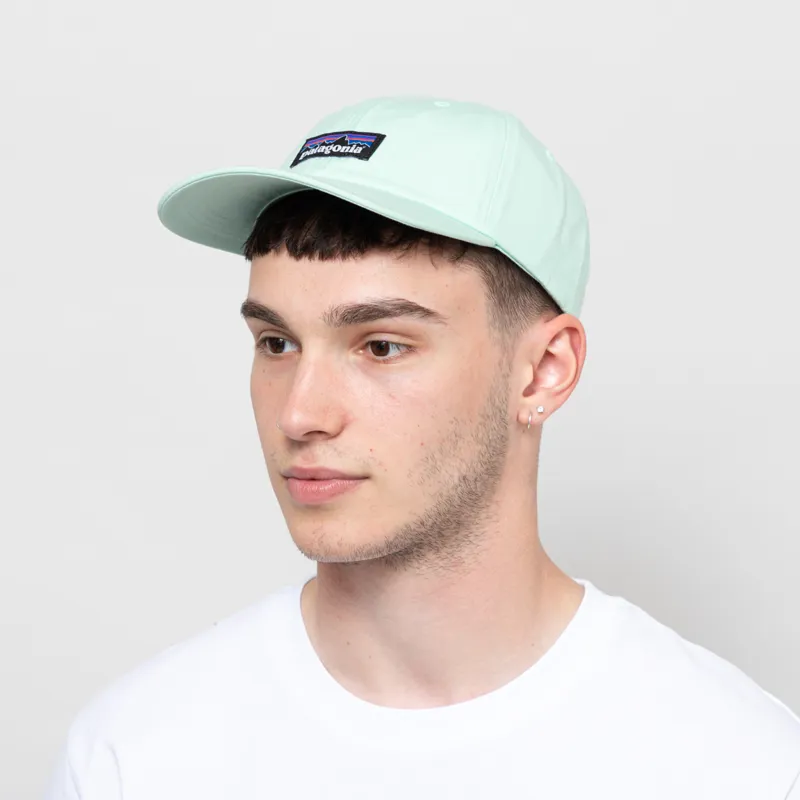 Patagonia P-6 Label Trad Cap Rinsed Green