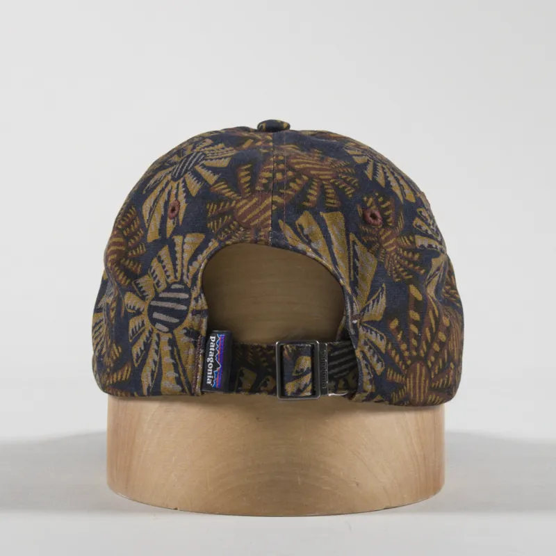 Patagonia P-6 Label Trad Cap Sun Wave Smolder Blue-3