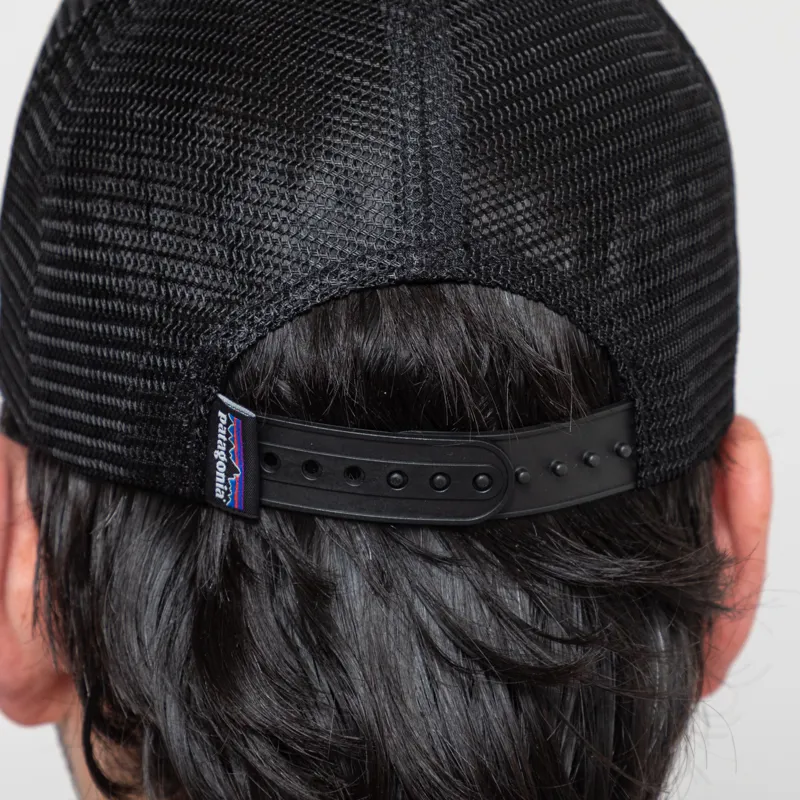 Patagonia Flying Fish LoPro Trucker Hat Ink Black-4
