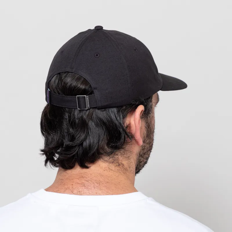 Patagonia Fitz Roy Icon Trad Cap Text Logo Ink Black-2