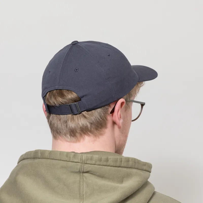 Patagonia Fitz Roy Icon Trad Cap Text Logo Smolder Blue-2
