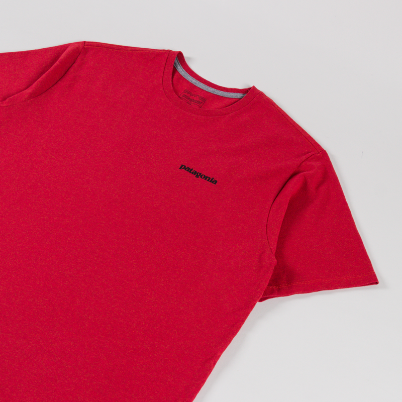 Patagonia P-6 Logo Responsibili-Tee Amanita Red-3