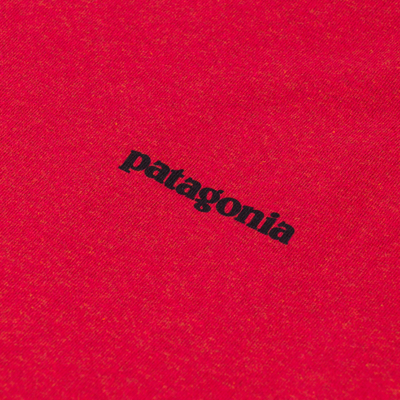 Patagonia P-6 Logo Responsibili-Tee Amanita Red-5