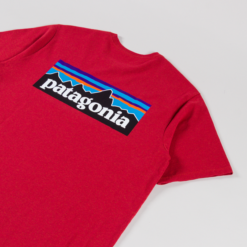 Patagonia P-6 Logo Responsibili-Tee Amanita Red-2
