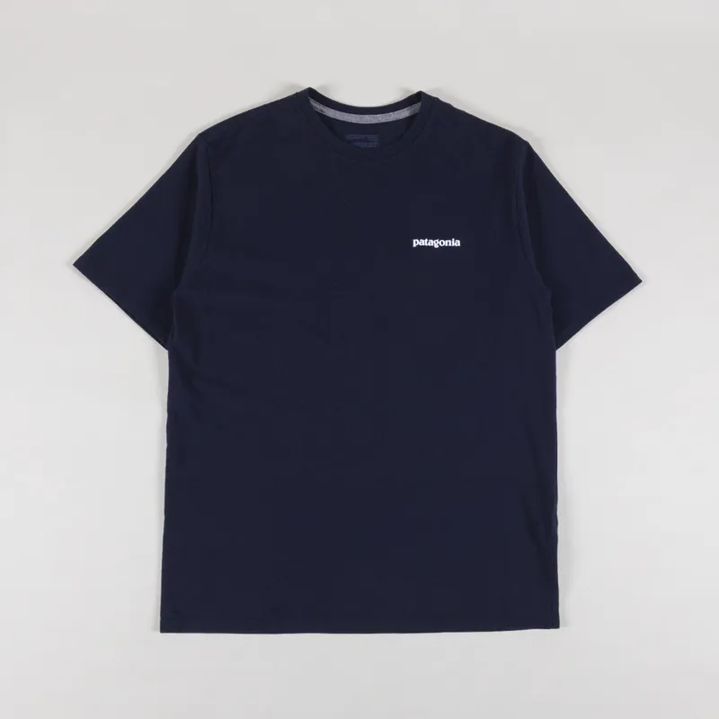 Patagonia P-6 Logo Responsibili-Tee New Navy-1