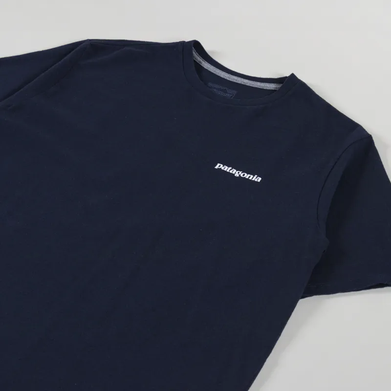 Patagonia P-6 Logo Responsibili-Tee New Navy-3