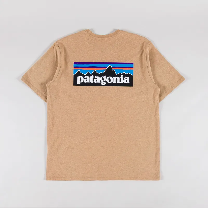 Patagonia P-6 Logo Responsibili-Tee Talon Gold