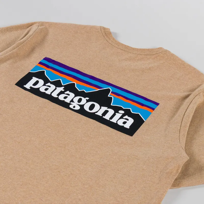 Patagonia P-6 Logo Responsibili-Tee Talon Gold-2