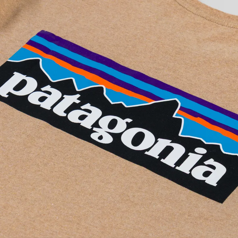 Patagonia P-6 Logo Responsibili-Tee Talon Gold-4