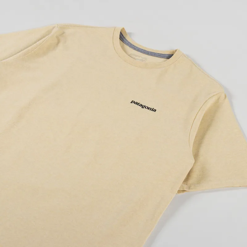 Patagonia P-6 Logo Responsibili-Tee Beeswax Tan-3