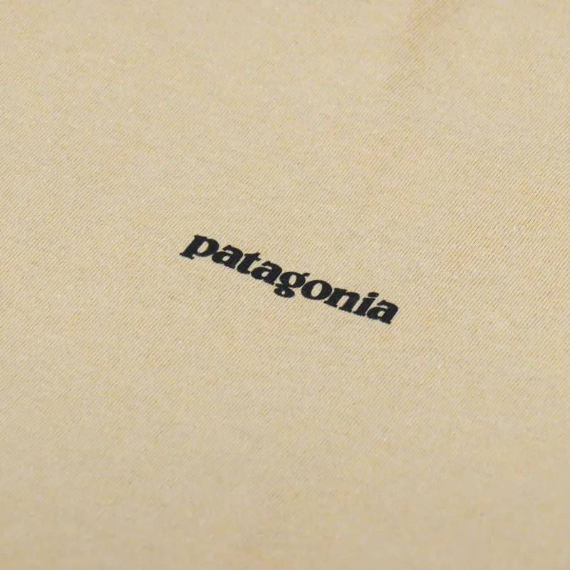 Patagonia P-6 Logo Responsibili-Tee Beeswax Tan-5