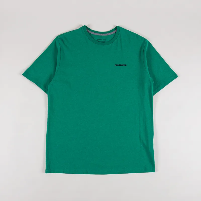 Patagonia P-6 Logo Responsibili-Tee P6 Outline Heartleaf Green-1