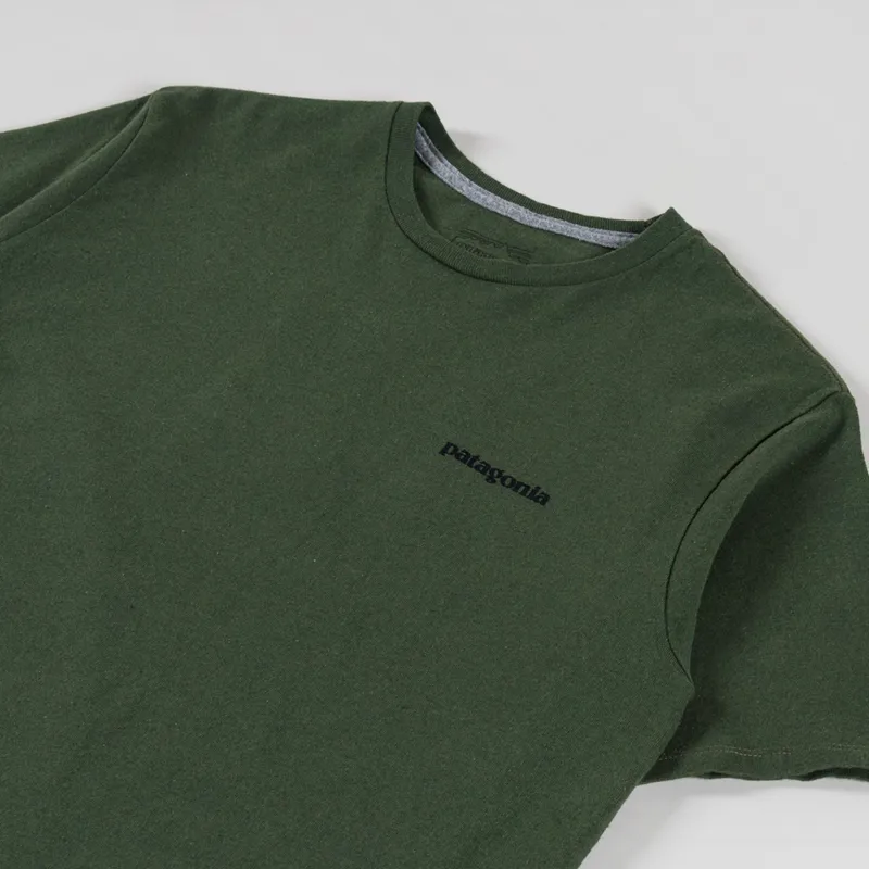 Patagonia P-6 Logo Responsibili-Tee Torrey Pine Green-2