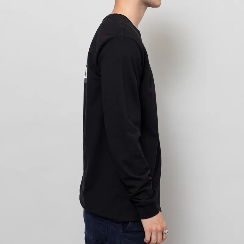 Patagonia Long Sleeve P-6 Logo Responsibili-Tee Black-4