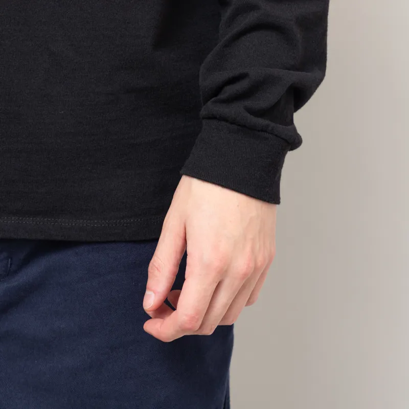 Patagonia Long Sleeve P-6 Logo Responsibili-Tee Black-7