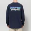 Patagonia Long Sleeve P-6 Logo Responsibili-Tee New Navy