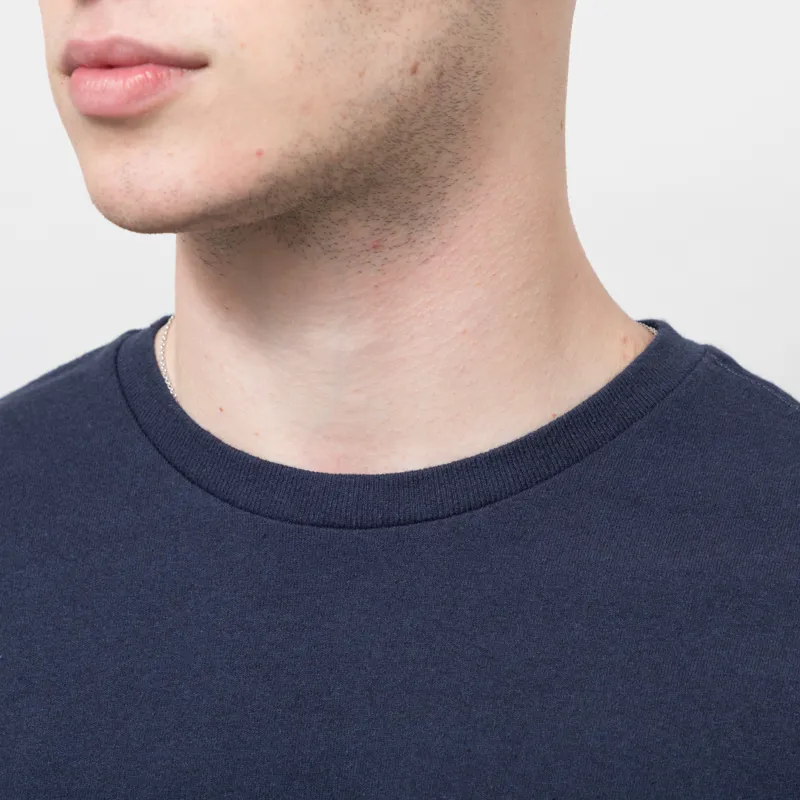 Patagonia Long Sleeve P-6 Logo Responsibili-Tee New Navy-8