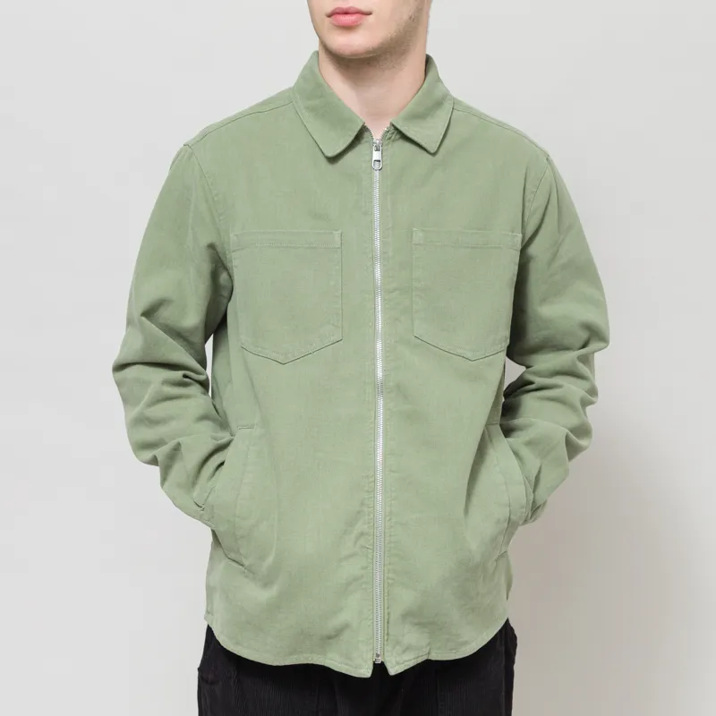 Revolution Zip Overshirt Light Army-1