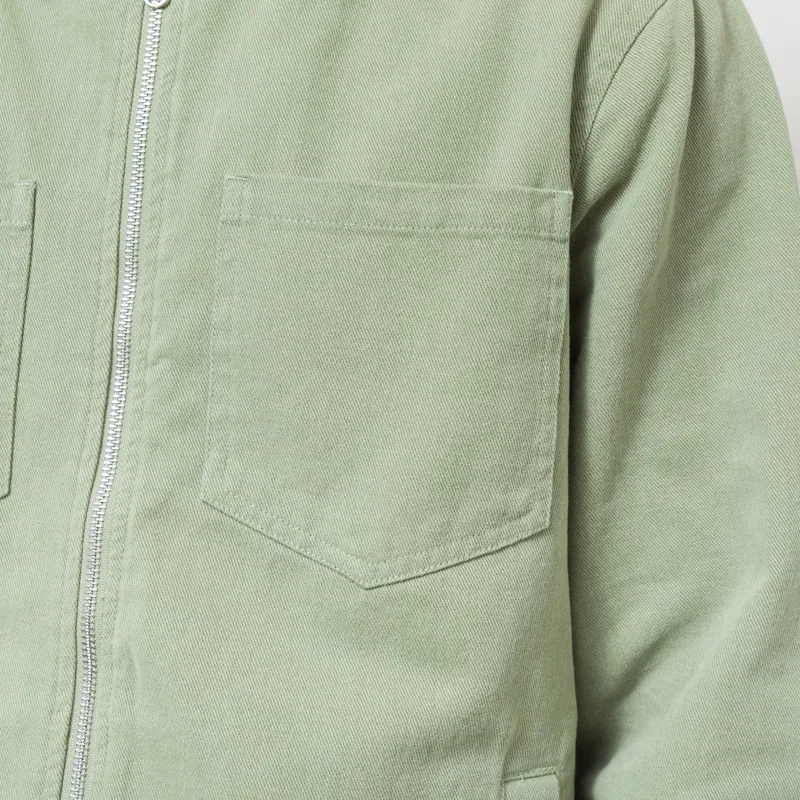 Revolution Zip Overshirt Light Army-8