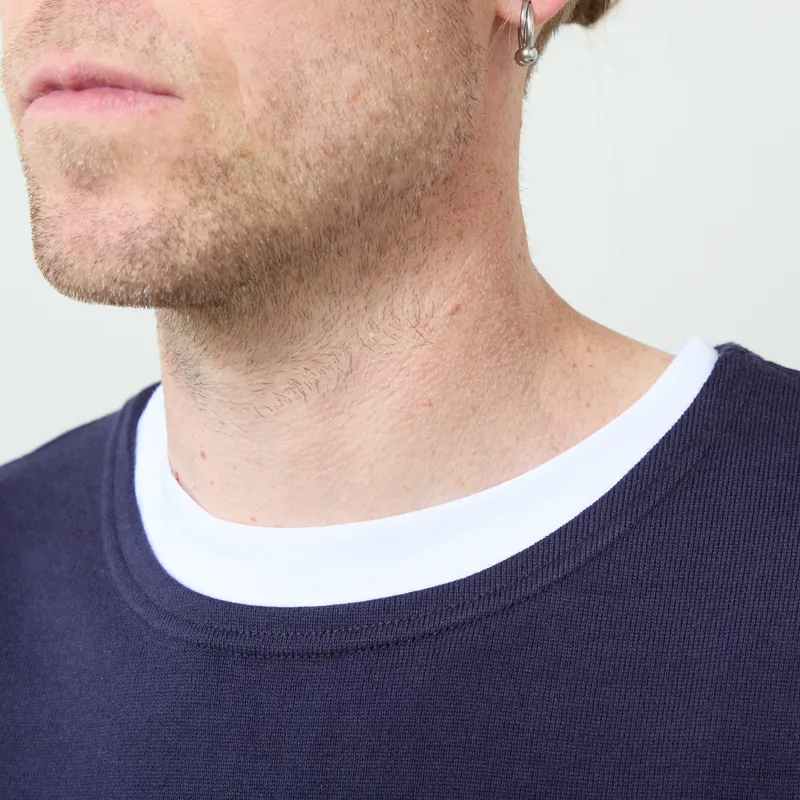Armor Lux Striped Deauville T Shirt Navy-3