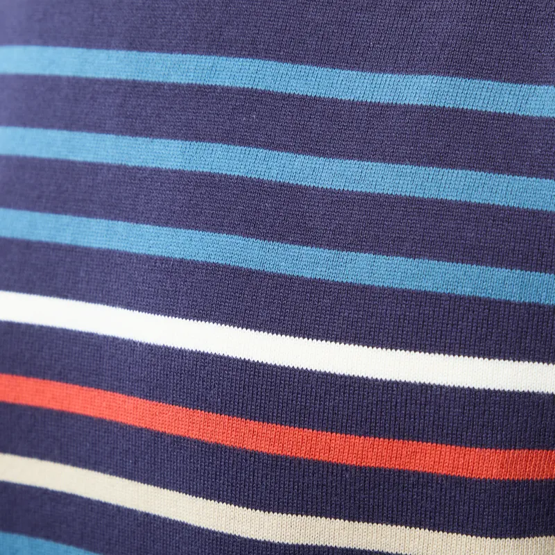 Armor Lux Striped Deauville T Shirt Navy-4