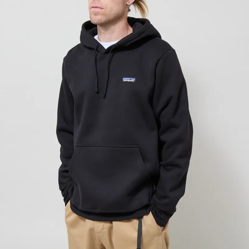 Patagonia P-6 Label Uprisal Hoodie Black-1