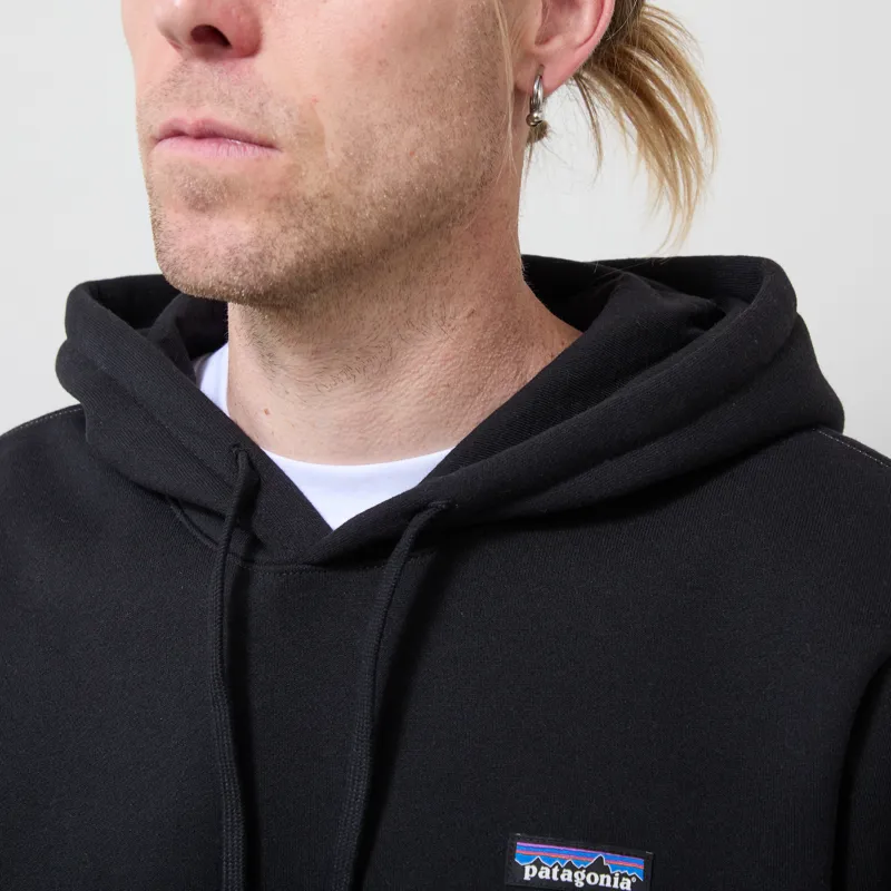 Patagonia P-6 Label Uprisal Hoodie Black-3