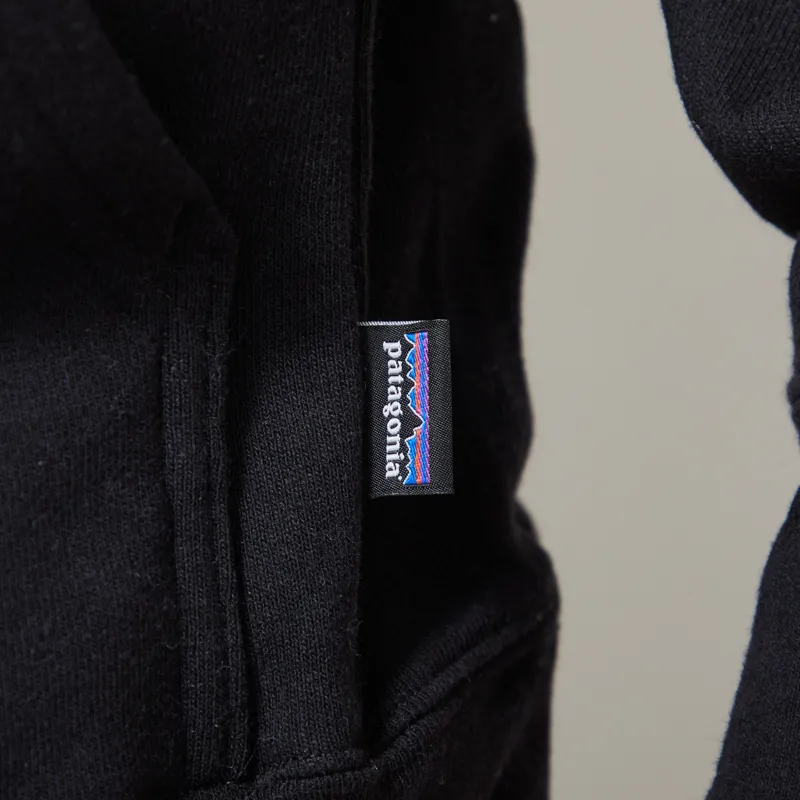 Patagonia P-6 Logo Uprisal Hoodie Black-5