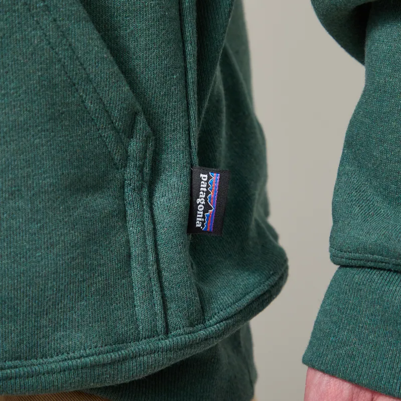 Patagonia P-6 Logo Uprisal Hoodie P-6 Outline Canopy Green-6