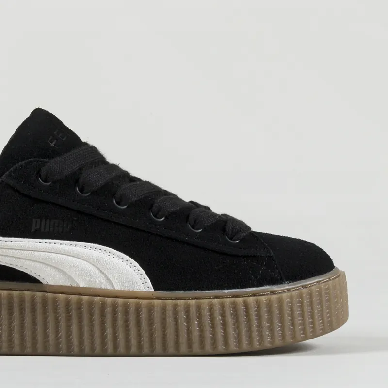 Rihanna puma all black creepers deals