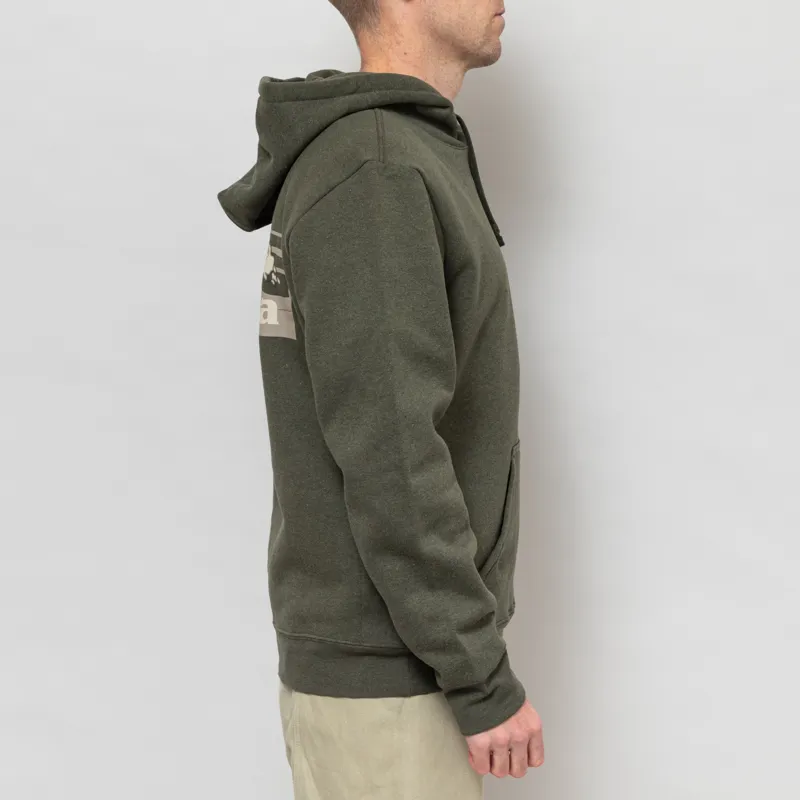 Patagonia Boardshort Logo Uprisal Hoodie Basin Green-4