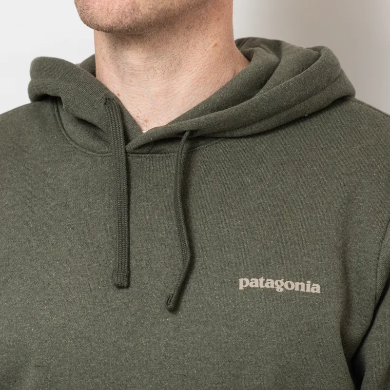 Patagonia Boardshort Logo Uprisal Hoodie Basin Green-6