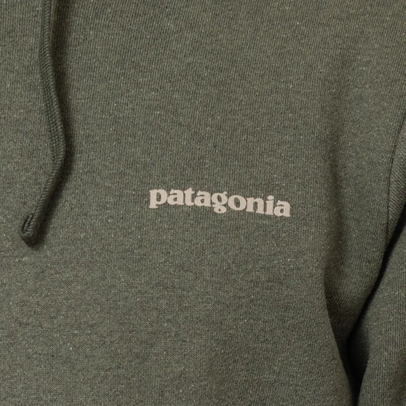 Patagonia Boardshort Logo Uprisal Hoodie Basin Green-7