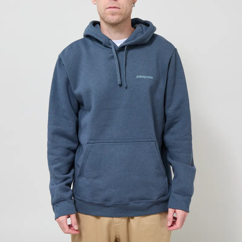 Patagonia Boardshort Logo Uprisal Hoodie Summit Blue-2