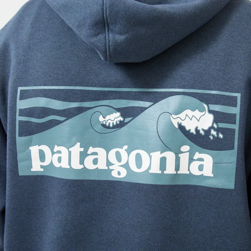 Patagonia Boardshort Logo Uprisal Hoodie Summit Blue-5