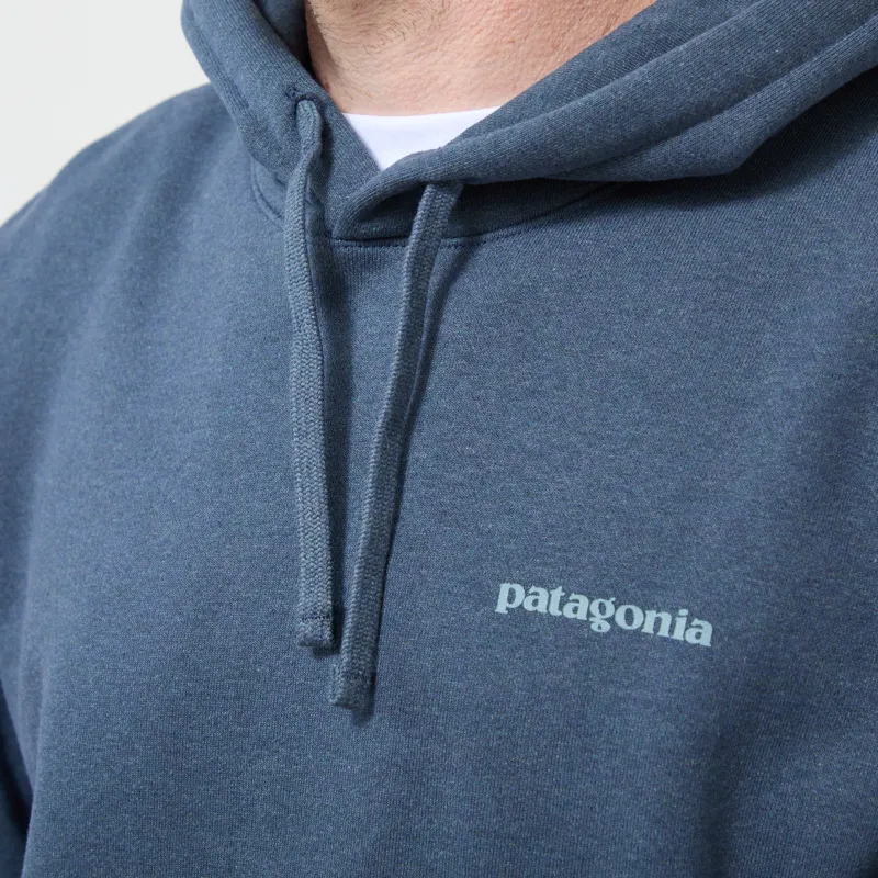 Patagonia Boardshort Logo Uprisal Hoodie Summit Blue-3