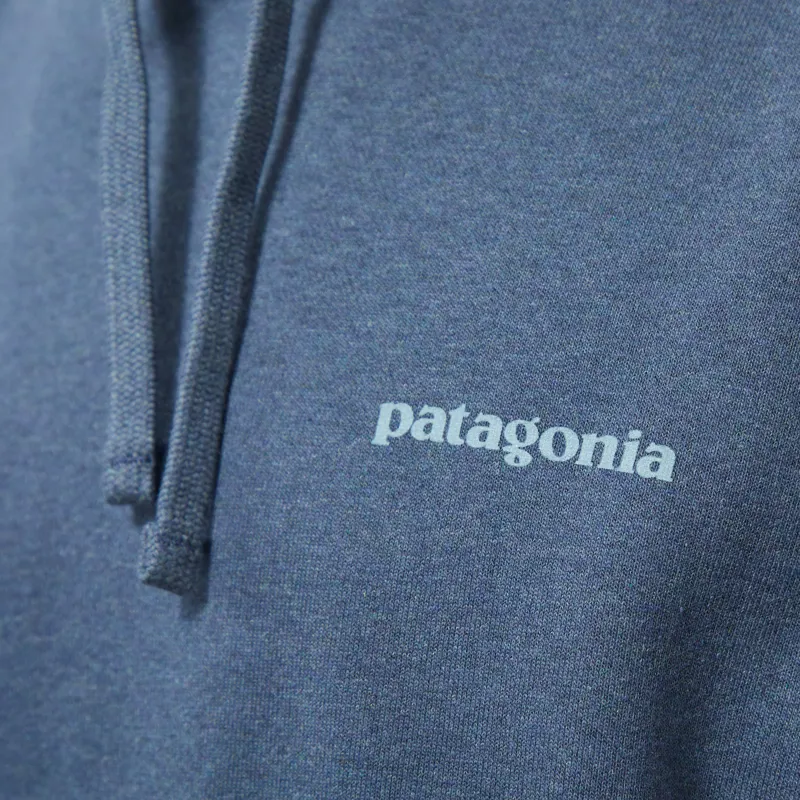 Patagonia Boardshort Logo Uprisal Hoodie Summit Blue-4