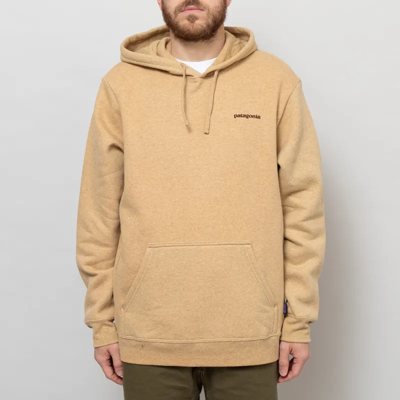 Patagonia Boardshort Logo Uprisal Hoodie Talon Gold-2