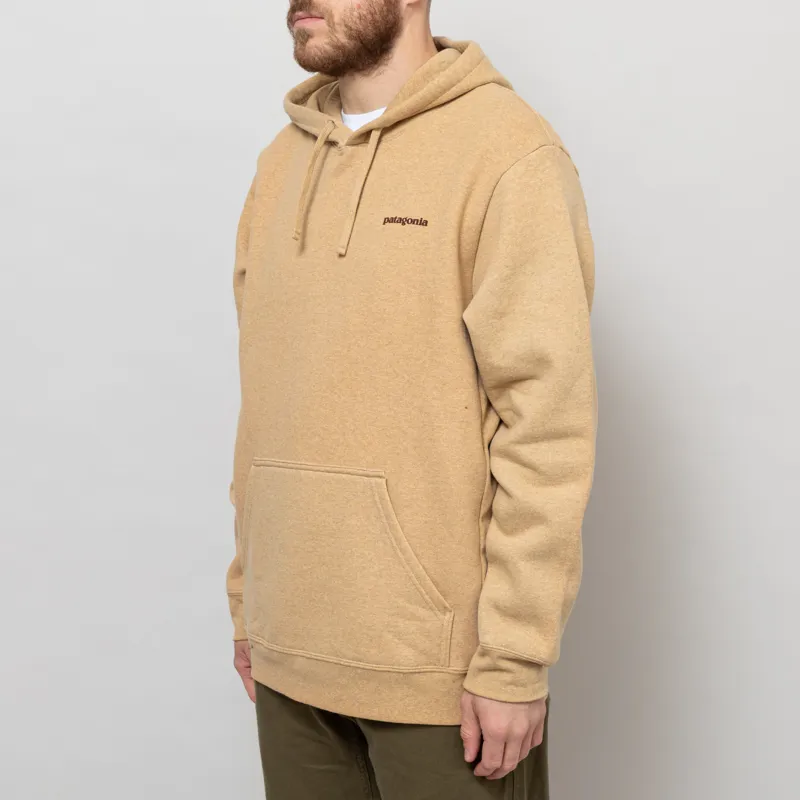 Patagonia Boardshort Logo Uprisal Hoodie Talon Gold-4