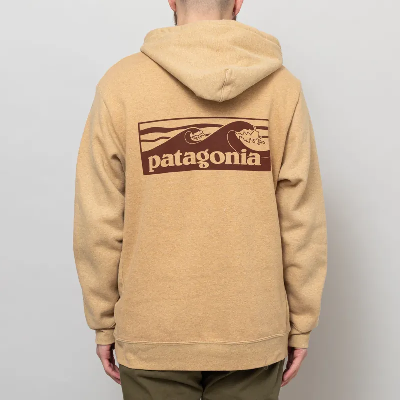 Patagonia Boardshort Logo Uprisal Hoodie Talon Gold