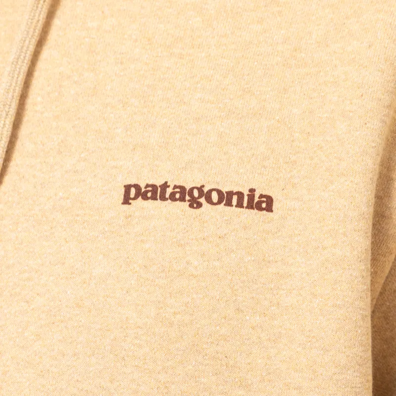 Patagonia Boardshort Logo Uprisal Hoodie Talon Gold-9